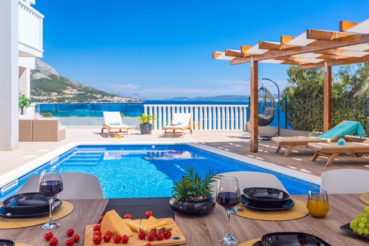 Villa Matan - Only 200M From The Sandy Beaches, Private 28M2 Pool Omiš Екстериор снимка